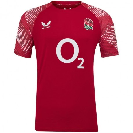 England 2025 International Rugby Warm Up Jersey