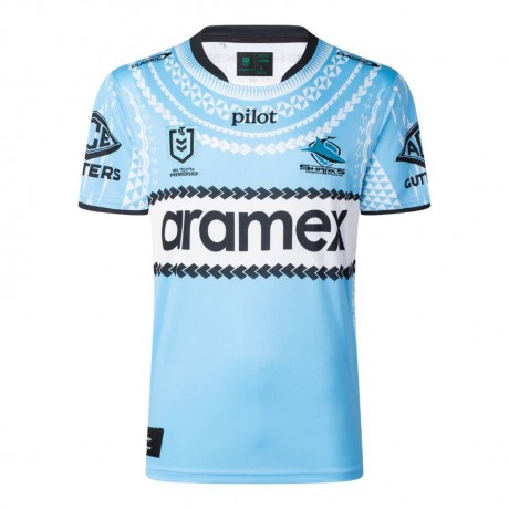 Cronulla-Sutherland Sharks 2025 NRL Pasifika Jersey