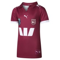Queensland Maroons 2025 Home Kids Rugby Jersey