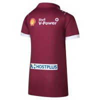 Queensland Maroons 2025 Home Kids Rugby Jersey