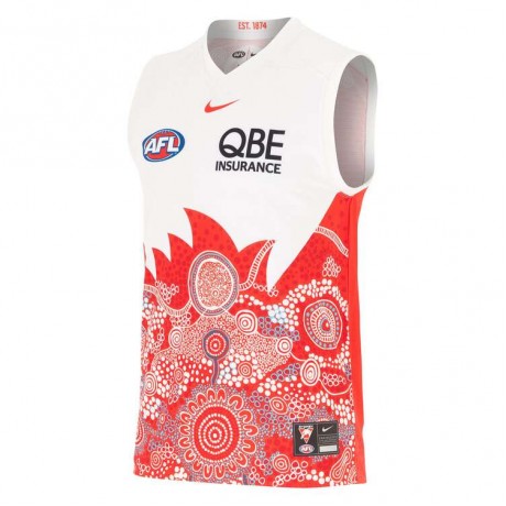 Sydney Swans AFL 2025 Mens Indigenous Guernsey
