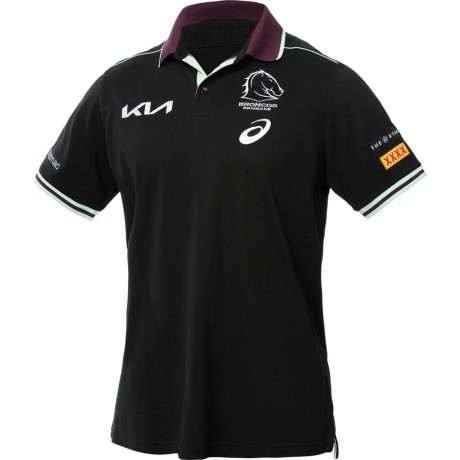 Brisbane Broncos 2025 NRL Training Polo for Men