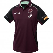 Brisbane Broncos 2025 Training Rugby Polo
