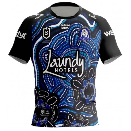 Canterbury-Bankstown Bulldogs 2025 NRL Indigenous Rugby Jersey