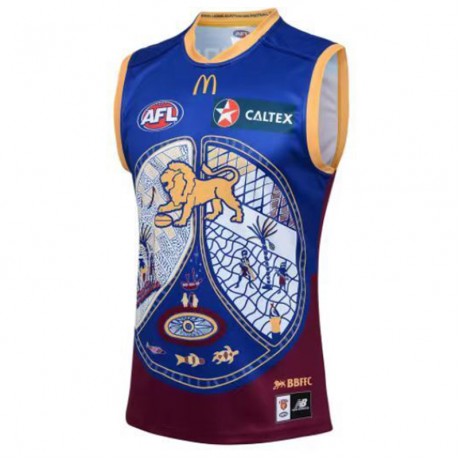 Brisbane Lions 2024 Indigenous Guernsey