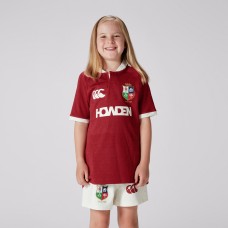 British & Irish Lions 2025 Kids Red Rugby Jersey