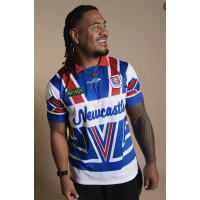 Newcastle Knights Mens 1996 Retro Rugby League Heritage Jersey