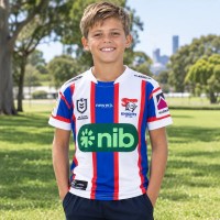 2026 Newcastle Knights Kids Away Rugby Jersey
