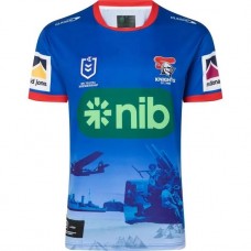 2023 Newcastle Knights Mens ANZAC Rugby Jersey