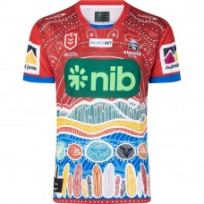 2023 Newcastle Knights Mens Indigenous Rugby Jersey