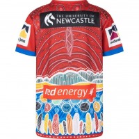 2023 Newcastle Knights Mens Indigenous Rugby Jersey