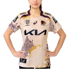 2025 Brisbane Broncos Ladies Indigenous NRL Jersey