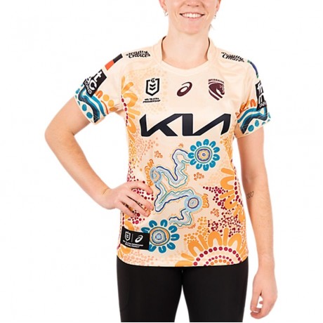 2026 Brisbane Broncos Womens Indigenous NRL Jersey