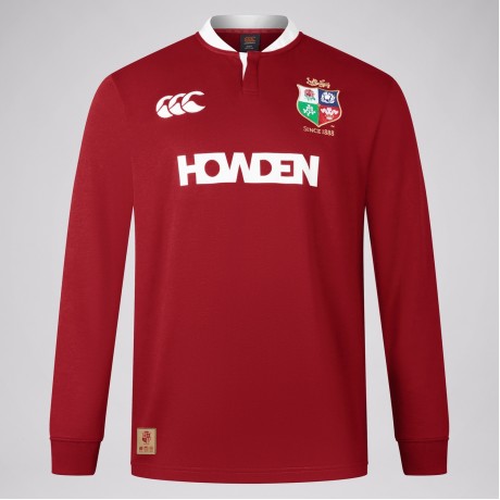 British And Irish Lions 2025 Long Sleeve Rugby Jersey