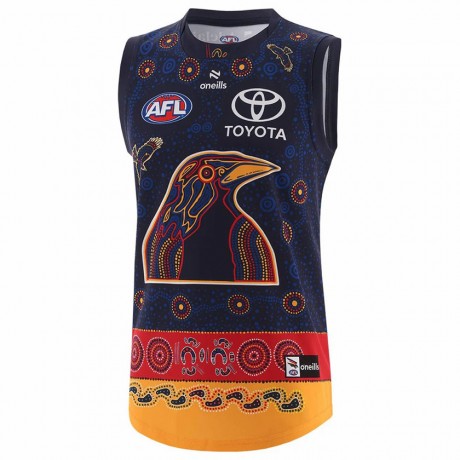 Adelaide Crows 2025 AFL First Nations Run Out Tee