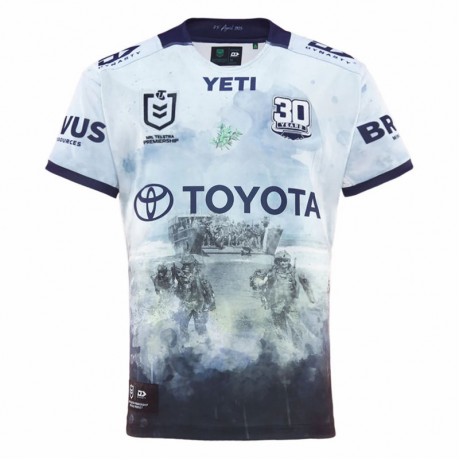 2025 North Queensland Cowboys Defence Rugby Jersey Men's