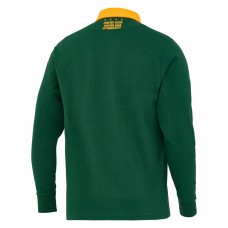 South Africa Springboks 2025 Long Sleeve Pique Polo Mens
