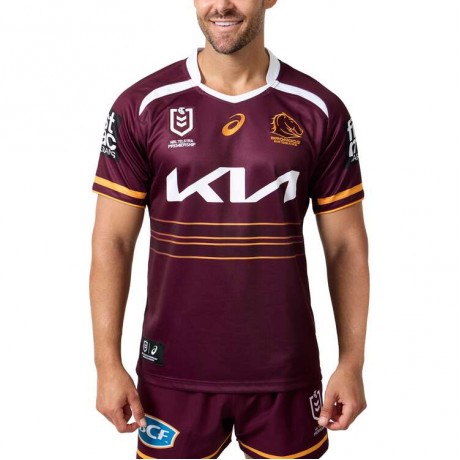 Brisbane Broncos 2025 NRL Home Rugby Jersey