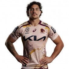 Brisbane Broncos 2025 NRL Indigenous Jersey Men's